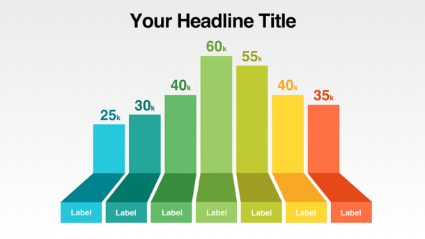 Download Data-Driven Bar Chart Templates | PresoMakeover