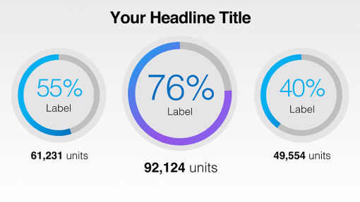 Data-Driven Pie Chart Templates